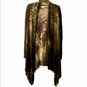 ADORE Hand Painted Long Sleeve Shrug